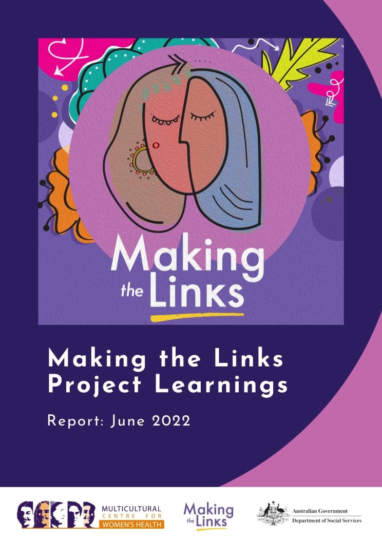 Cover of the Making the Links Project Learnings Report