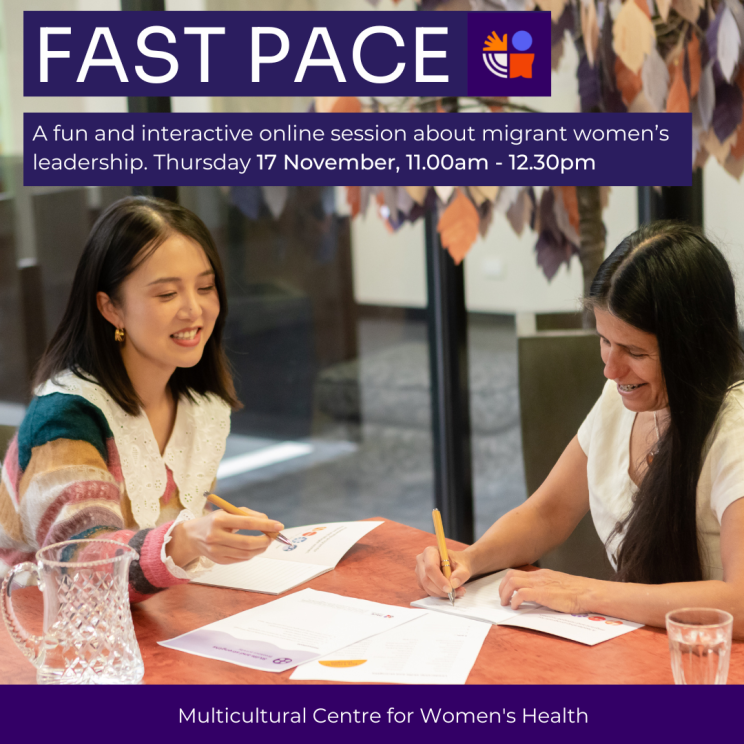 PACE Women's Leadership Tile 17th November. Image of two PACE participants smiling. 